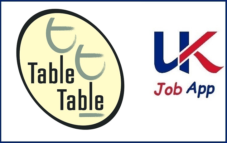Table Table Job Application Online & UK Careers Login 2025
